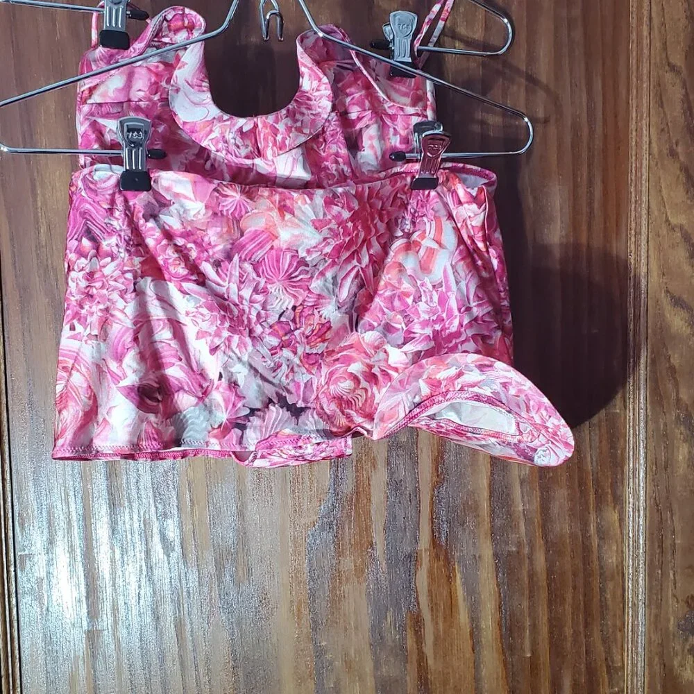 La Perla Bikini Pink Floral Lounge Set Size 4 - Picture 6 of 11